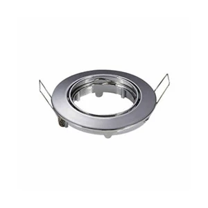 Soporte Ajustable Redonda Empotrada Zinc 82x25mm Cromo - Imagen 1 de 1