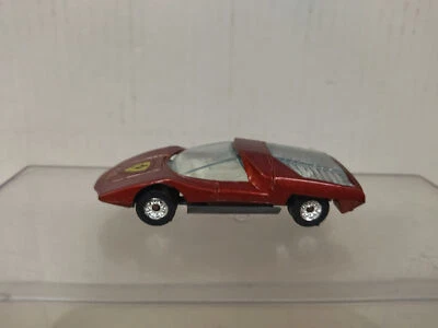 FIAT ABARTH 2000 ROJO OSCURO 1:64 GUISVAL n9 VINTAGE ORIGINAL/V FOTOS BOX - Immagine 1 di 4