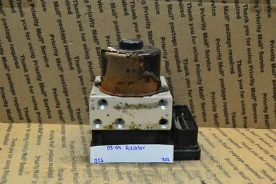 03-04 Lincoln Aviator ABS Bomba Control OEM 3C542C346AF Módulo 302-12C6 Foto 1 de 4