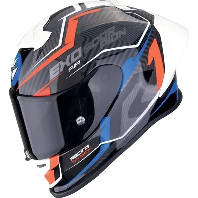 Motorrad Helm S - Scorpion EXO-R1 Evo 2 II Air Coup schwarz-rot-blau - Bild 1 von 3