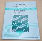 Toyota Celica  Schaltpläne AT200 ST20  1995 Ergänzung Werkstatthandbuch 