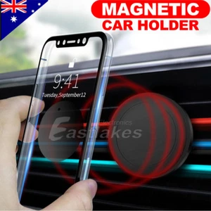 2x Car Magnet Magnetic Air Vent Mount Holder Universal For Mobile Cell Phone - Picture 1 of 11