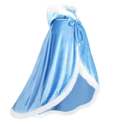 Girls Dress Up Hodded Cape Toddler Costume for Princess Cloaks - Image 1 of 4