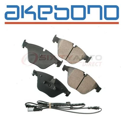 Akebono EURO Front Disc Brake Pad Set for 2014-2017 BMW 640i xDrive Gran ij Foto 1 de 4