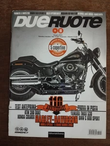 2013 06 DUERUOTE GIUGNO 2013 N.98 HARLEY-DAVIDSON KTM 390 DUKE HONDA CB500X - Picture 1 of 6