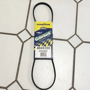 NEW Goodyear Gatorback 39” 4-Rib Serpentine Belt 4040390 Poly-V The Quiet Belt - Foto 1 di 5