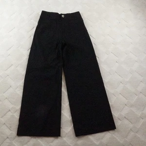 Maeve The Colette Ponte Crop Wide-Leg Pant Womens 26 Black - Picture 1 of 11