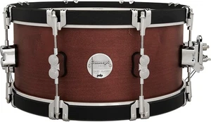 PDP by DW Concept Classic 14" Snare Drum - Blood Shell w/ Ebony Hoops - Picture 1 of 6
