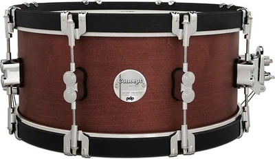 PDP by DW Concept Classic 14" Snare Drum - Blood Shell w/ Ebony Hoops - Image 1 of 4