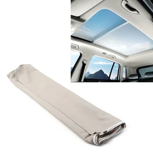 Grey Cloth Sunroof Sunshade Curtain Cover Fit Porsche Cayenne 2003-2010 04 05 06 - Picture 1 of 10