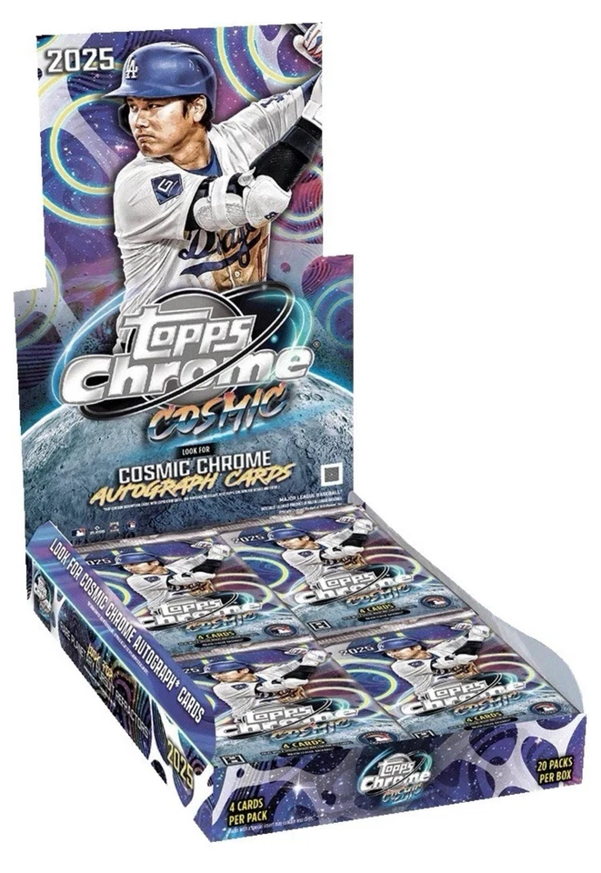 2025 Topps Chrome Baseball Mega Box