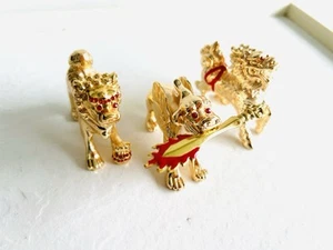 Feng Shui Import 3 Divine Guardians W/Flaming Sword for 3 Killings - Picture 1 of 8