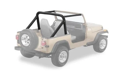 Bestop Black Denim Fabric Sport Bar Covers for Jeep CJ5 CJ7 Wrangler 80008-15 Foto 1 de 3