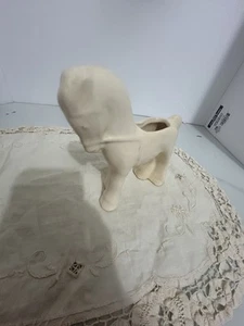 Vintage pottery Horse/pony flower pot No Markings - Picture 1 of 7