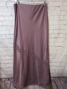 Maxi Falda Free People Lucia Nostalgia Rosa Talla Grande Encaje Falda Sin Mangas - Imagen 1 de 11