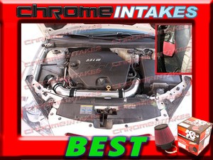 K&N+BLACK RED 04 05 06 07-10 CHEVY MALIBU/PONTIAC G6 3.5 3.5L V6 COLD AIR INTAKE