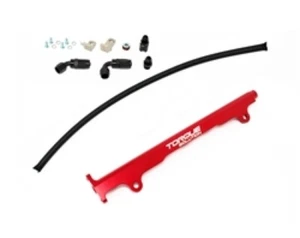 Torque Solution TS-EV-485R for Mitsubishi Evo X Billet Aluminum Fuel Rail - Red - Bild 1 von 1
