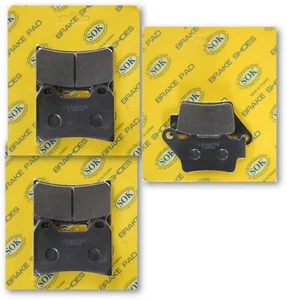 Pastillas de freno delanteras y traseras aptas para APRILIA Dorsoduro 1200 2011-2014 Dorsoduro1200 - Imagen 1 de 3