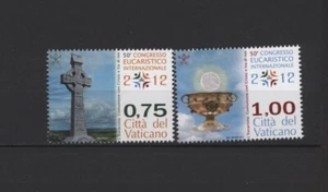 s44091 VATICANO MNH** 2012 Congresso Eucaristico 2v - Afbeelding 1 van 1