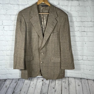 Vintage Polo Ralph Lauren Sport Mantel Anzug Jacke Blazer 41R Made in USA kariert - Bild 1 von 11