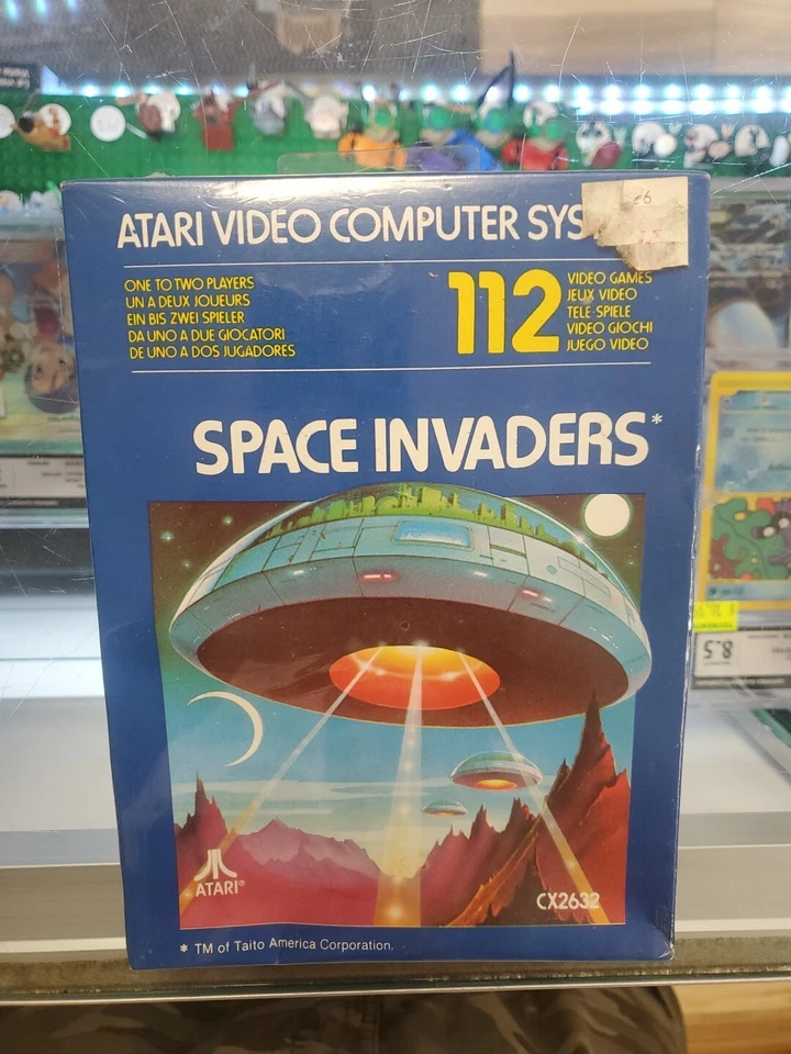 Atari 2600 Space Invaders by Atari Corp Complete 1988 Printing