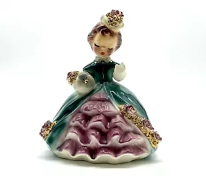 Josef Originals California Simone Figurine - Morning Noon Night Series - Teal - Picture 1 of 11