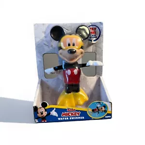 Disney Junior Mickey Mouse Clubhouse Water Swimmer Bath Pool Toy Wind Up - Picture 1 of 5