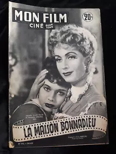 MY FILM N°292 03/1952 DANIELLE DARRIEUX FRANCOISE ARNOUL MAISON CINEMA 791 - Picture 1 of 1
