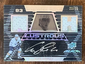 ALES HEMSKY 2008 CUBIERTA SUPERIOR NEGRO MATERIALES BRILLANTES PARCHE DOBLE AUTOMÁTICO # 23/25 - Imagen 1 de 3