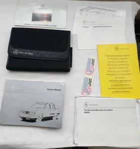 Mercedes E Class W210 96-02 Owners Manual Handbook & Wallet - Picture 1 of 6