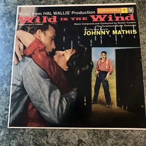 1957 Vinyl Wild is the Wind Sound Track Featuring Johnny Mathis - Picture 1 of 8
