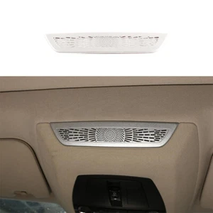 For BMW 7 Series 2009-2014 2015 Silver Aluminum Rear Reading Light Cover Trim - Picture 1 of 11