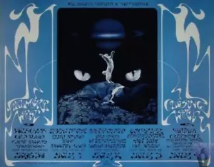 GRATEFUL DEAD SANTANA FILLMORE BG287 KONZERT POSTER 2ND - Bild 1 von 1