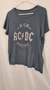 T-shirt grigia AC/DC alta tensione taglia M/L - Foto 1 di 3