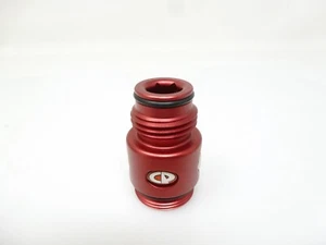 NEW CP REGULATOR TOP EXTENDER w/ GAUGE PORTS DUST RED GEN 2 CUSTOM PRODUCTS - Picture 1 of 5