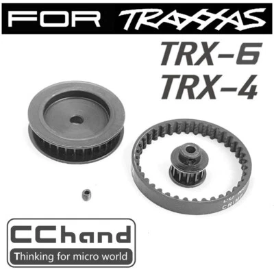 CChand Belt drive metal gear 12T 30T for Traxxas TRX-4 TRX6 1/10 RC CAR PART - Image 1 of 3