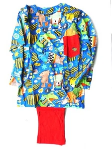JANOSCH Pajamas, Blue-Red By Morgenstern Size 146/152+158/164 - Picture 1 of 1