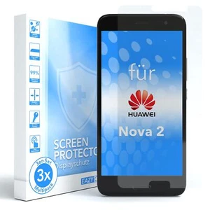 EAZY CASE 3x szkło ochronne na wyświetlacz do Huawei Nova 2 szkło ochronne folia ze szkła hartowanego 9H - Zdjęcie 1 z 5