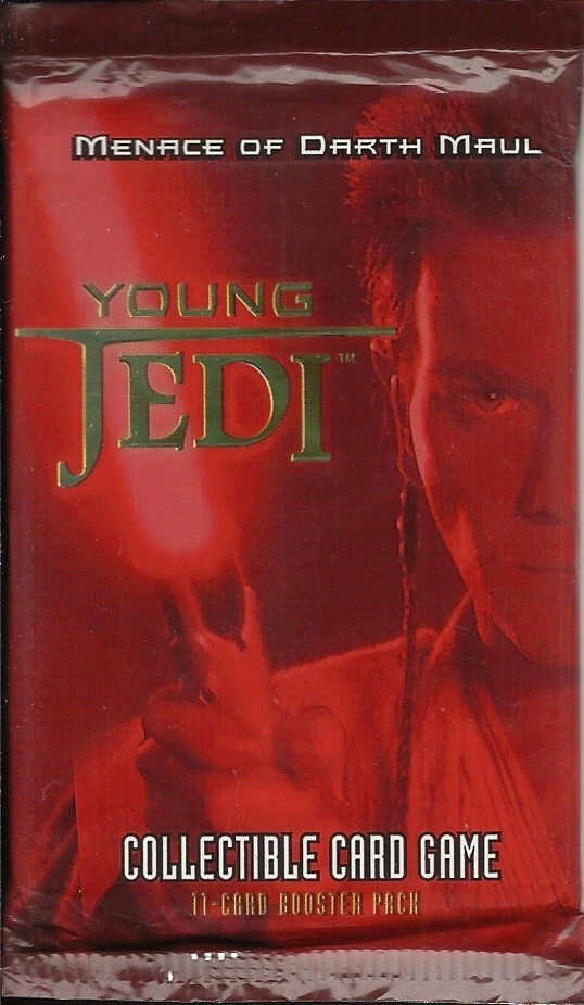 STAR WARS YOUNG JEDI CCG/TCG - MENACE OF DARTH MAUL BOOSTER PACK - Image 1 of 1