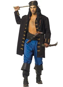 COSTUME PIRATA CARAIBICO uomo fatto a mano - Foto 1 di 1