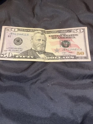 $50 bill 2009 series trinary JB 41144611A - Image 1 of 4