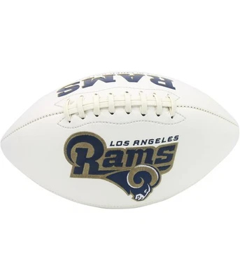 NFL Unisex LA Rams Fútbol Souvenir, Blanco, Talla Oficial Foto 1 de 3