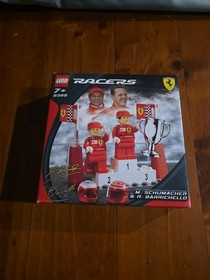 NEW LEGO Racers: 8389 M. Schumacher and R. Barrichello Factory Sealed in Box F/S