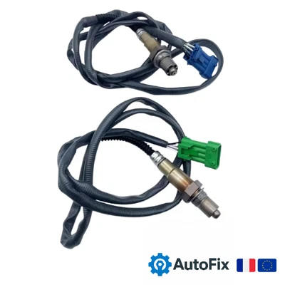 Lot 2x Sonde Lambda Capteur Oxygène Citroën C3 C4 Xsara Peugeot 206 307 - Imagen 1 de 4