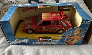 Burago 1/24 Scale Diecast 2210 - Lancia Delta S4 Tigger Disney - Red - Picture 1 of 7