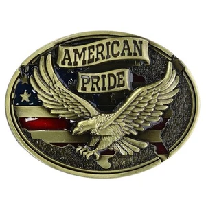CTM Soaring Eagle American Pride Belt Buckle - Picture 1 of 5