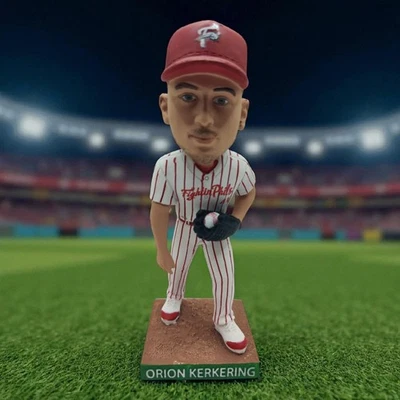 Orion Kerkering 2024 Reading Phils Bobble SGA Bobblehead Usado Sin Caja Foto 1 de 4