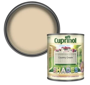 Cuprinol Paint in Country Cream Colour 1l/unopened - Picture 1 of 2