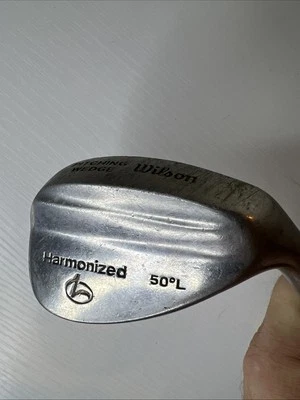 "Cuña de lanzamiento armonizada Wilson cuña de 50° cuña de acero eje flexible diestro 36"" L" Foto 1 de 4