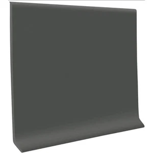Baseboard Molding Roll by Roppe 700 Series 1/8 in x 6 in x 120 ft Moss Green - Picture 1 of 3